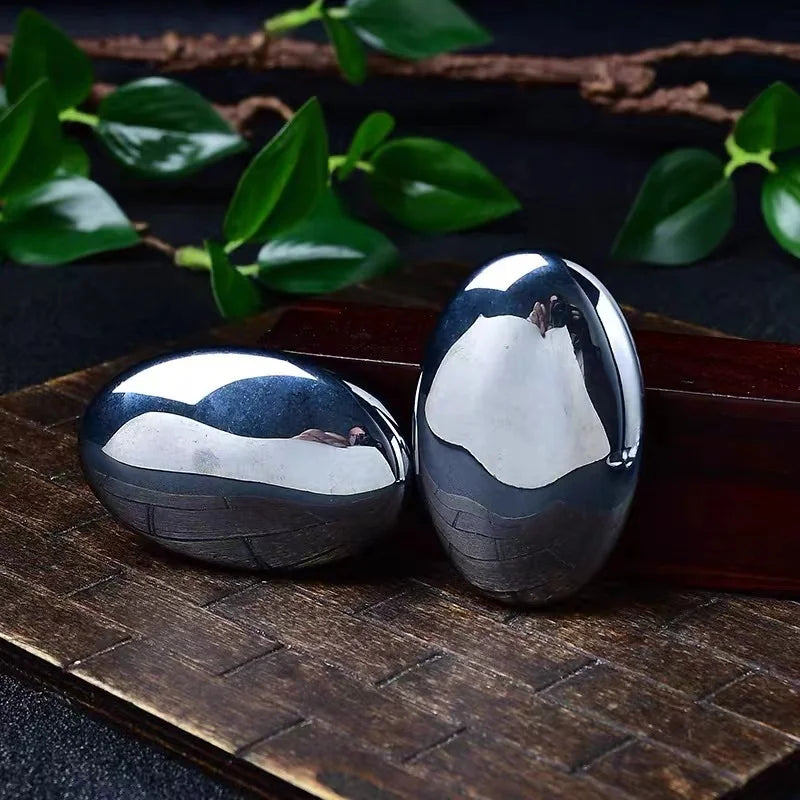 Terahertz Palm Stone Massage Rock New Classical for Home Decor Gift