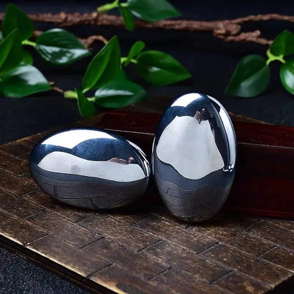 Terahertz Palm Stone Massage Rock New Classical for Home Decor Gift