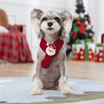 Soft Pet Scarf for Small Medium Dogs Cats Lightweight Slip On