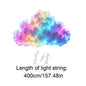 Acrylic Cloud Ceiling Lamp with 3D LED Ambient Light for Bedroom Decor