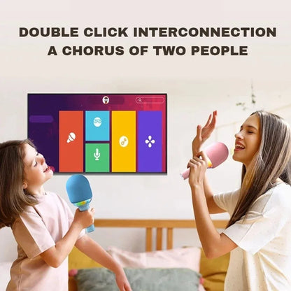 Wireless Karaoke Microphone with Noise Reduction for Home Parties
