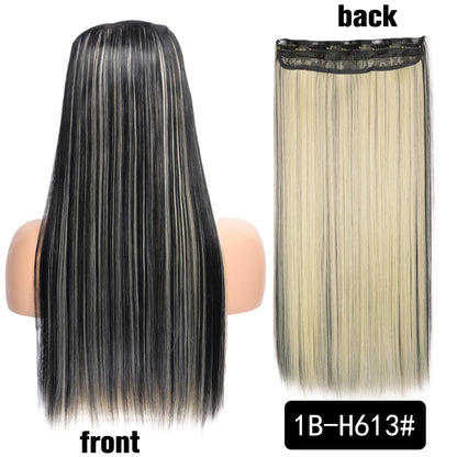 Long Clip In Hair Extensions for Length and Volume 22 Inch