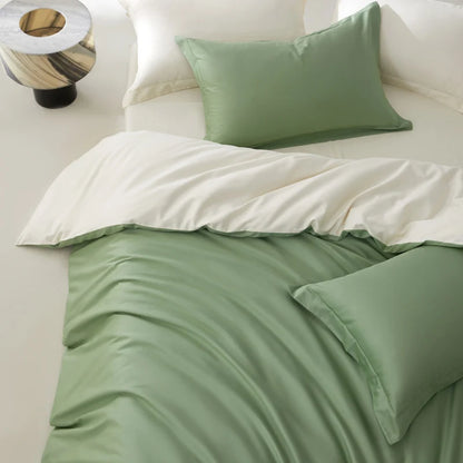 Soft Cotton Bedding Set with 800 Thread Count Duvet Cover and Sheets