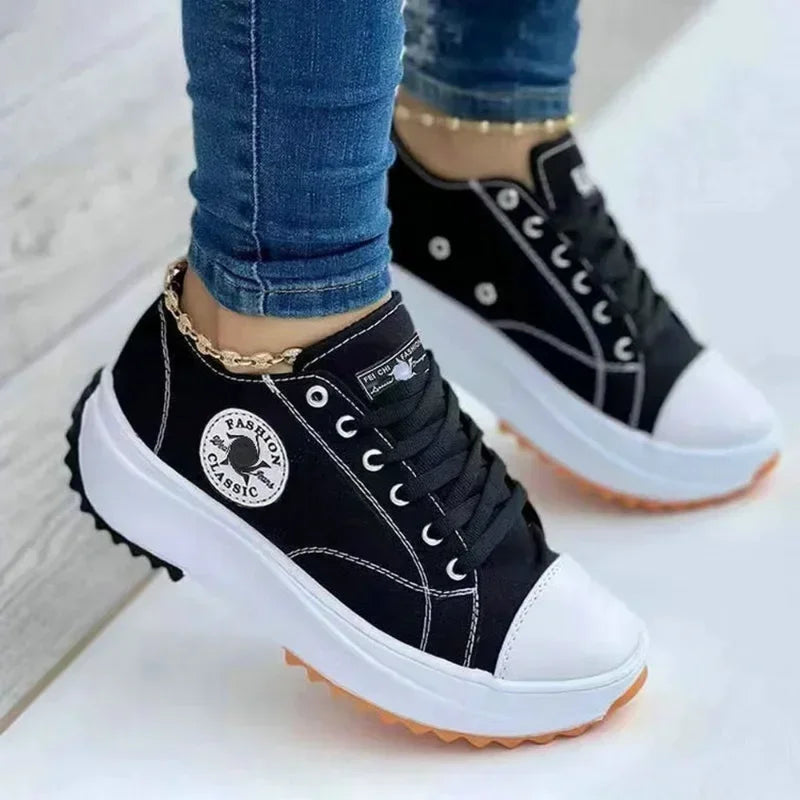 Cloud Canvas Sneakers with EVA Insole for All Day Cloud Comfort Daily