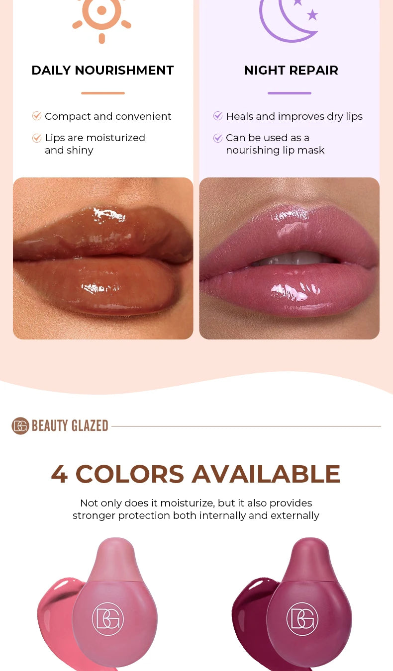 Buttery Creamy Lip Gloss – Long-Lasting Hydration, Mirror Shine, Ultra-Smooth Moisture
