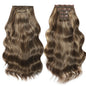Voluminous Clip-In Hair Extensions 22 Inch Set for Length and Volume