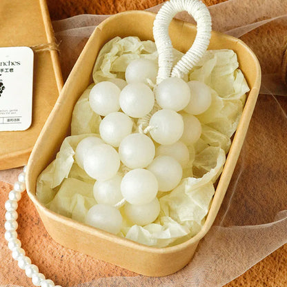 Handmade Soap Bar,Pearl Grape Bunches Bathing & Washing & Cleaning & Nourishing Gift Box Soap,Plant Extraction Mild Remove Dirt