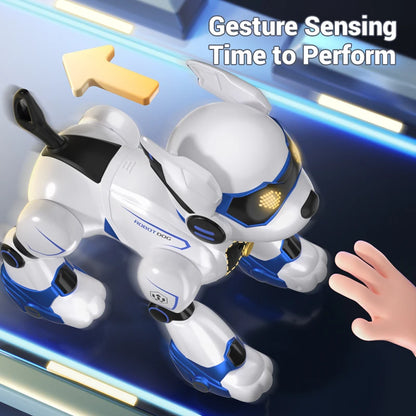 R27 Intelligent Robot Dog - Voice Control Electronic Pet Programming Toy