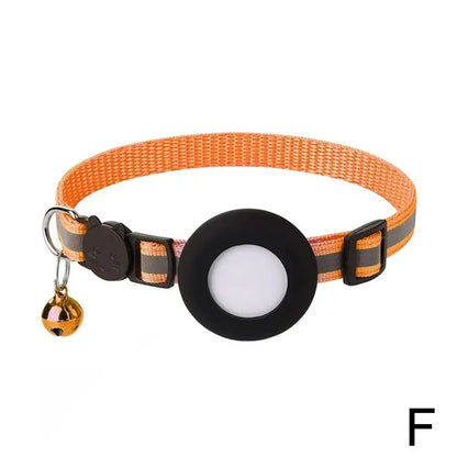 Reflective GPS Pet Tracker Collar With Breakaway Waterproof Housing