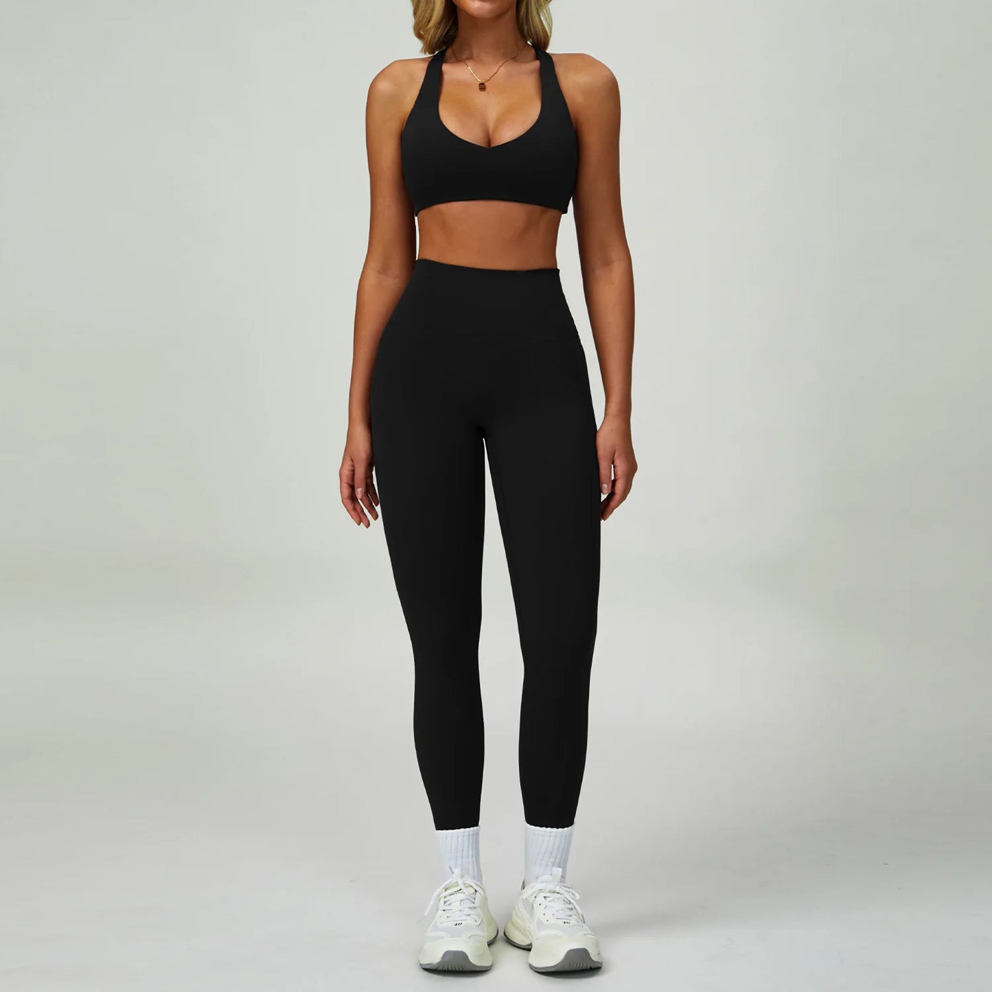 2-3PCS Yoga Suit Women Tracksuit Sports Bra High Waist Leggings Shorts Outfit Gym Set Fitness Push Up FITNESS REVOLUTION