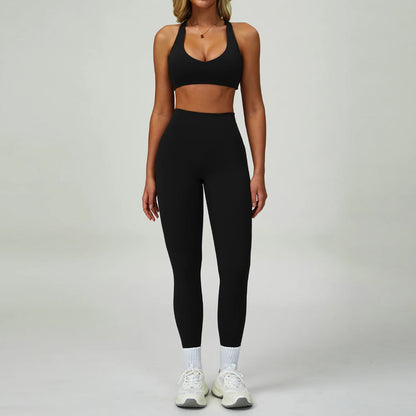 2-3PCS Yoga Suit Women Tracksuit Sports Bra High Waist Leggings Shorts Outfit Gym Set Fitness Push Up FITNESS REVOLUTION