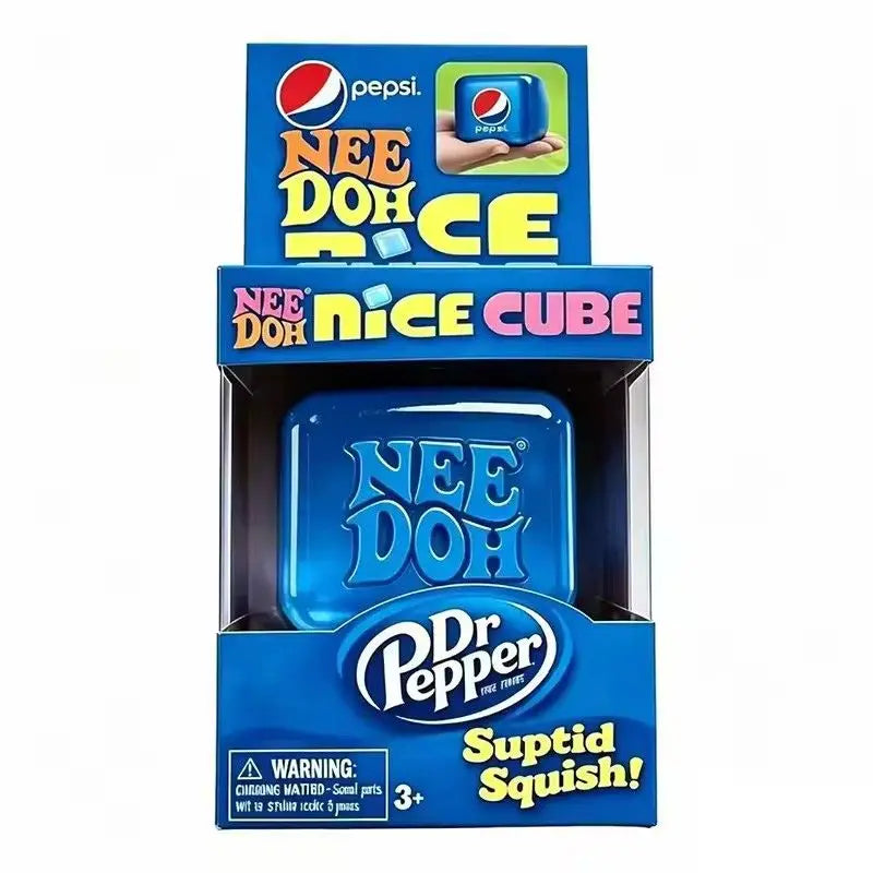 Sensory Cube Fidget Toy with Multi-Texture Tactile Faces for Desk Use