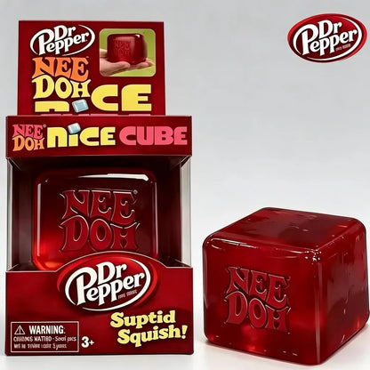 Sensory Squeeze Cube Toy For Stress Relief And Fidget Pinching