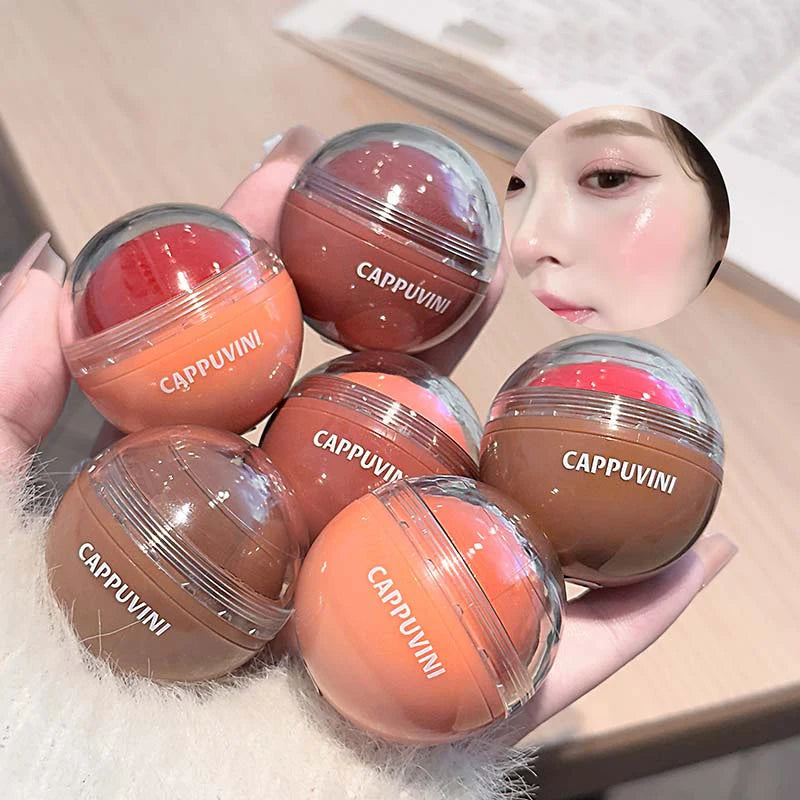 Water-Light Blush Ball for All Skin Tones with Ultra Soft Applicator