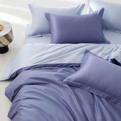 Soft Cotton Bedding Set with 800 Thread Count Duvet Cover and Sheets