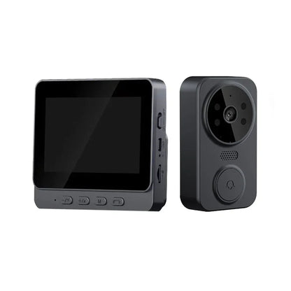 Wireless video doorbell camera with two-way audio