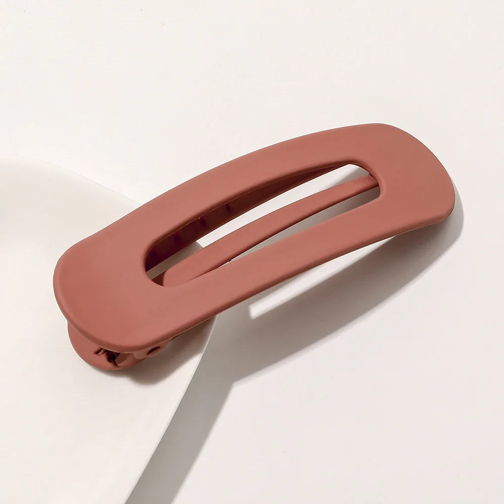 Matte Hair Clips for Bangs and Flyaway Control Gentle Grip Daily Wear
