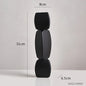 Modern Minimalist Black Vase - Nordic Style Home Decor Art Ornament for Living Room
