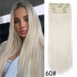 Synthetic Clip In Hair Extensions 11Color Synthetic Clip In Hair Extensions Long Wavy 4Pcs/Set Piece 11 Clip-In Hairpieces