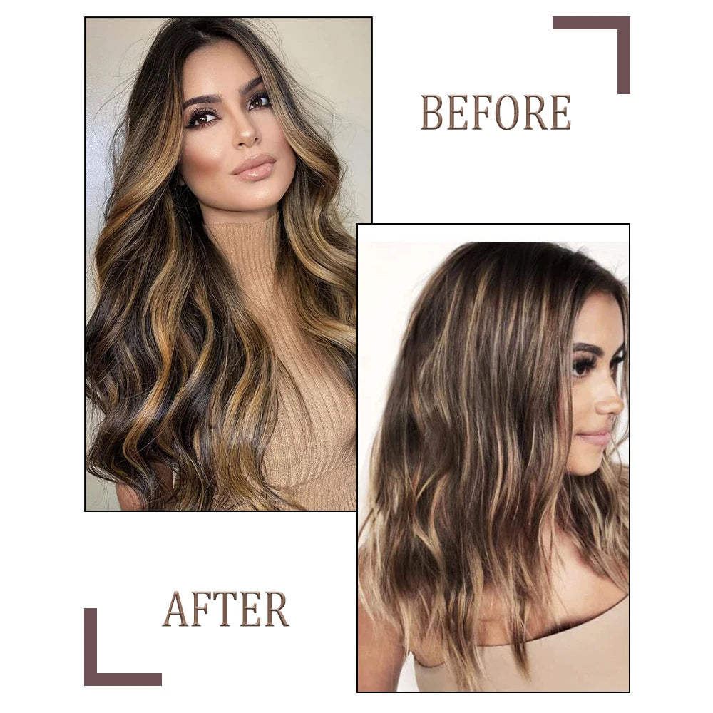 Wavy Clip In Hair Extensions Five Clip Set for Fuller Waves