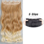 Wavy Clip In Hair Extensions Five Clip Set for Fuller Waves