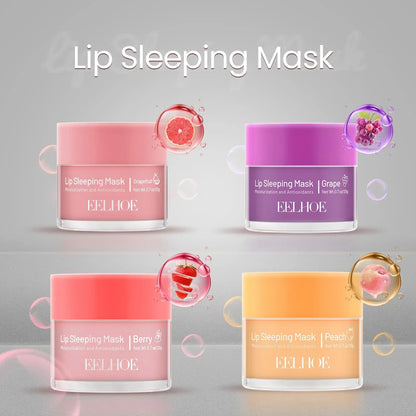 Moisturizing Sleeping Lip Mask Night Lips Care Multiple Colors Cute Makeup Maintenance Lip Anti-Cracking Lip Oil Care Cosmetics