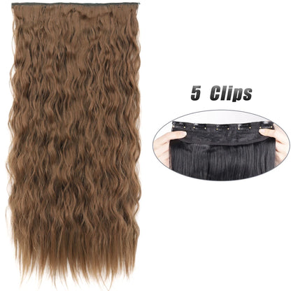 Voluminous Clip-In Hair Extensions 80cm For Fuller Long Hair Look