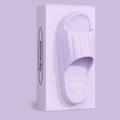 New Home Cloud Slippers Women Men Sandals Soft EVA Slides Beach Flip Flops Couples Bathroom Non-Slip CLOUD COMFORT
