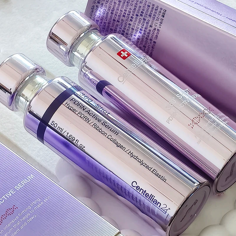Face care treatments with cream serum and patch options