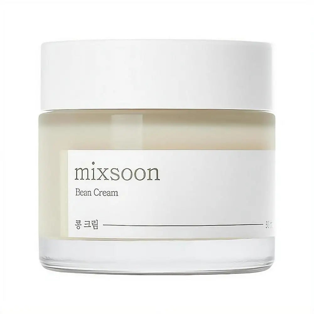 Korean Bean Cream Hydrating Skin Care Set With Centella Cleanser And Spf50 Sunscreen Featuring Soy Extract