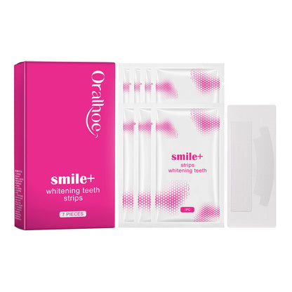 Teeth Whitening Strips: Clean Oral Stains, Tartar and Yellow Teeth, Brighten Teeth, Portable Whitening Strips