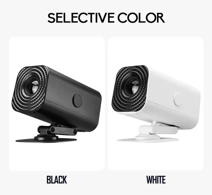 Mini Home Theater Projector - 180° Flexible 1080P USB Smartphone Screen Sharing