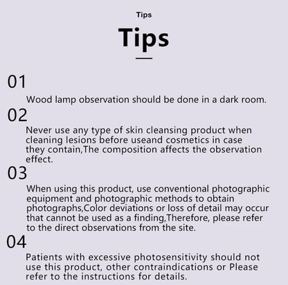 NEW Woods Lamp Skin Analyzer For Skin UV Magnifying For Beauty Facial Testing Wood Lamp Light Skin Analysis Detection Skin Care