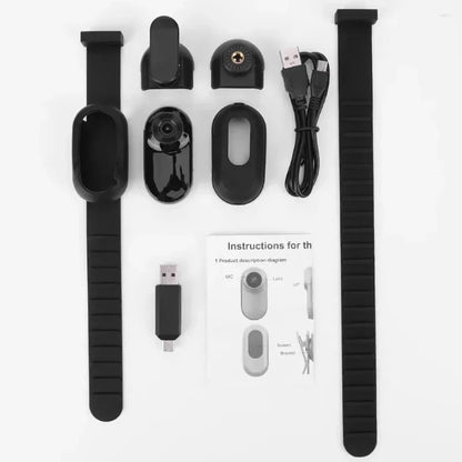 Wireless Pet Camera Collar 1080p Live Video for Cats and Dogs