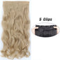 Voluminous Clip-In Hair Extensions 80cm For Fuller Long Hair Look