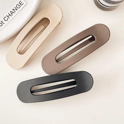 Matte Hair Clips for Bangs and Flyaway Control Gentle Grip Daily Wear