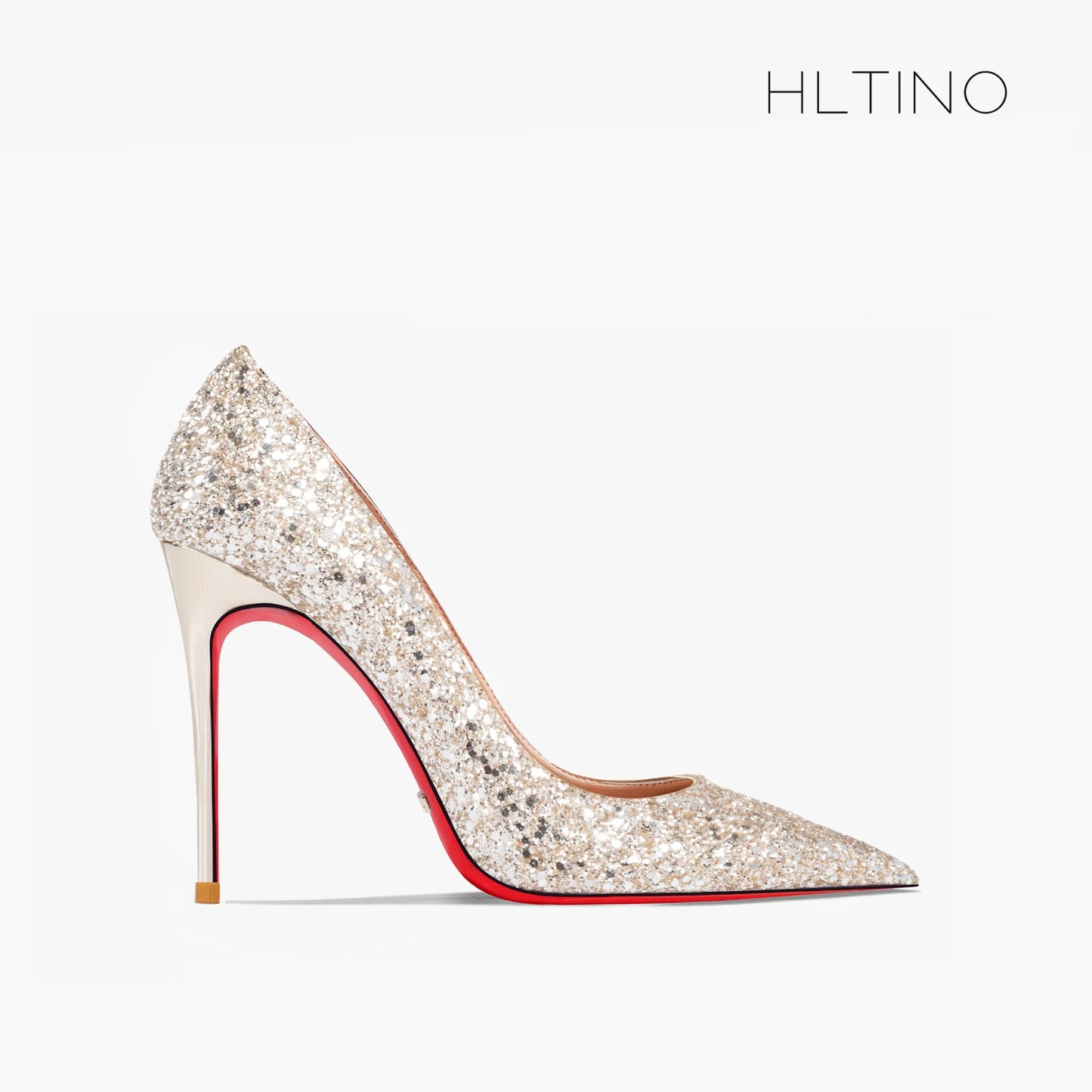 Couture Luxury Red Bottom Glitter Heels | Merch Gone Viral.