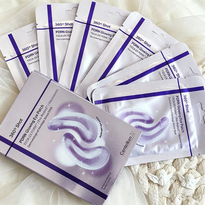 Face care treatments with cream serum and patch options