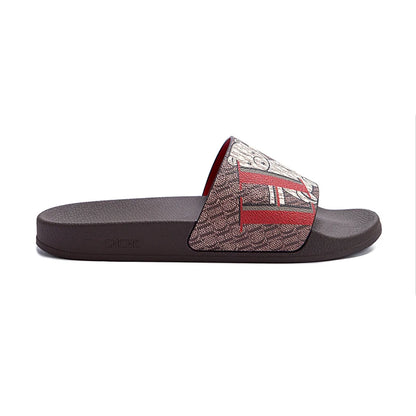 Soft Women Beach Slippers With Letter Print Design For All Day Wear And Resort Style