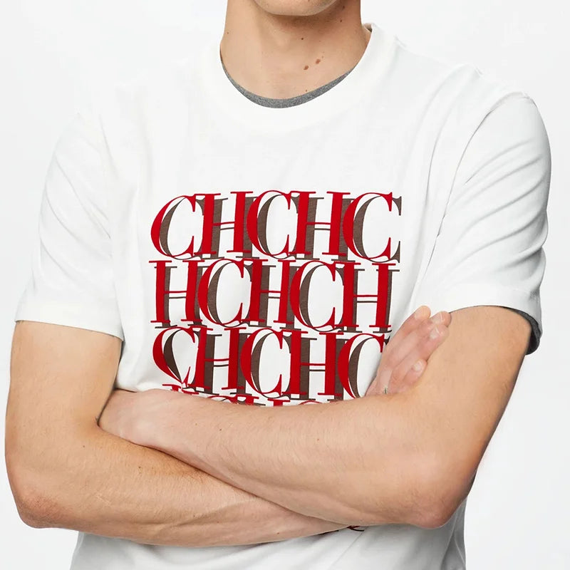 Breathable Short Sleeve Tee For Men With Lightweight Broadcloth Cotton Fabric For Everyday Wear