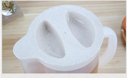 Reusable Eco Friendly Plastic Biodegradable Wheat Straw Cup Drinking Cup Set Drinking Kettle Portable Kettle Set Picnic Sharing