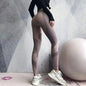 Fitness Pants Women Stretch Tight Peach Buttock Lifting Yoga Pants High Waist Belly Holding Quick Dry Running Sweat pants Fitnes