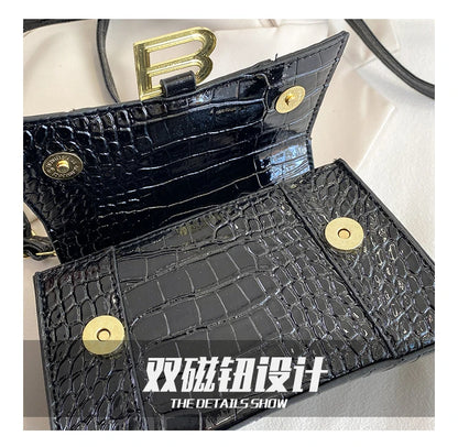 Fashionable Leather Handbag With Spacious Interior For Elegant Ladies By Famous Designer, Luxury Brand