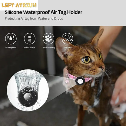 Reflective GPS Pet Tracker Collar With Breakaway Waterproof Housing