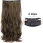 Wavy Clip In Hair Extensions Five Clip Set for Fuller Waves