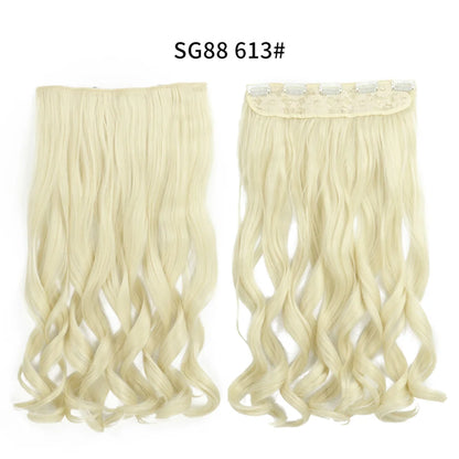 Long Clip In Hair Extensions for Length and Volume 22 Inch