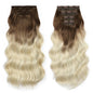 Voluminous Clip-In Hair Extensions 22 Inch Set for Length and Volume