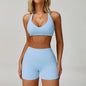 2-3PCS Yoga Suit Women Tracksuit Sports Bra High Waist Leggings Shorts Outfit Gym Set Fitness Push Up FITNESS REVOLUTION