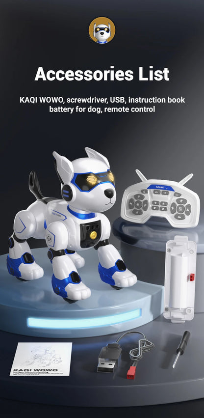 R27 Intelligent Robot Dog - Voice Control Electronic Pet Programming Toy
