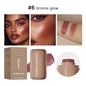 Pink Beauty Multi-use Blush Stick For Lips Cheek Long-lasting Hydrating Highlights Brighten Soft Natural Flush Cream Blush Stick